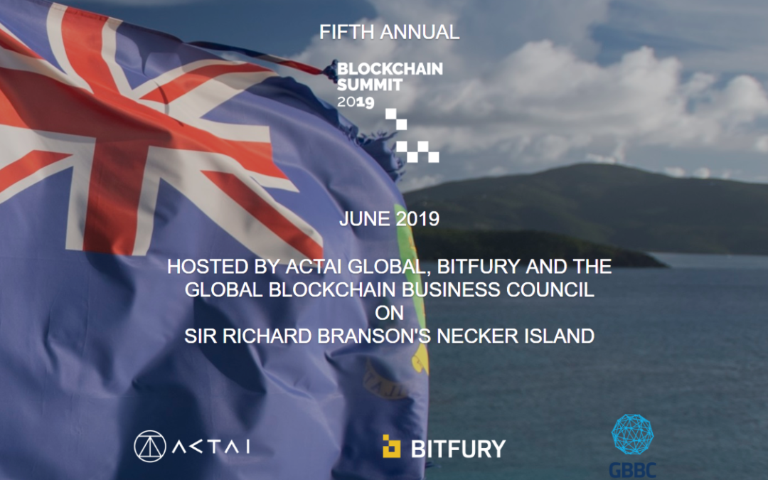 GBBC Partners with Bitfury and ACTAI for 5th Annual Blockchain Summit